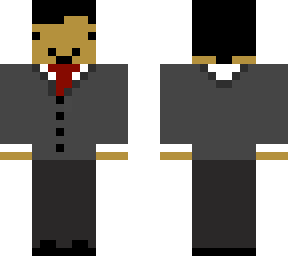 silly man in suit