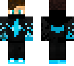 fire blue boy skin