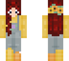 flowergirl bean redhair