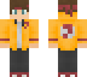 guy with a yellow rain jacket