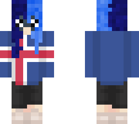 long hair bluered