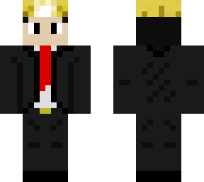 miner in a suit