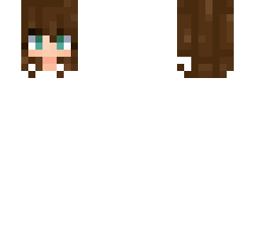 short brown hair with bangs