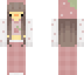 strawberry girl duck