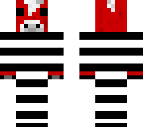 stripe prison mooshroom skin