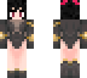 undine black hair