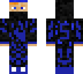 a skin in blue and black new