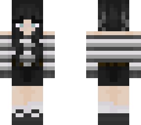 black hair