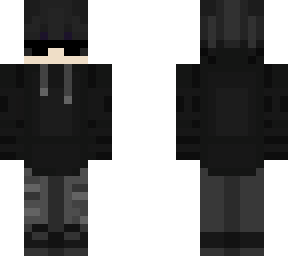 black hoodie boy