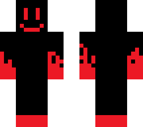 frisk consumed by black dt (determination)