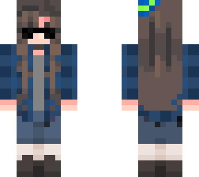 sunglasses with blue hat
