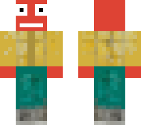 a skin from a childhood drawing (original)