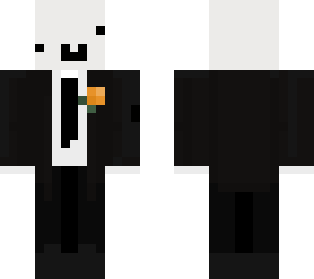 blanco con traje de bodas