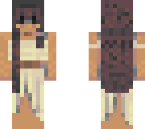 cute villager girl | Minecraft Skin