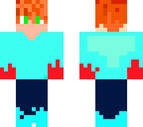 fire and blue fire gamer