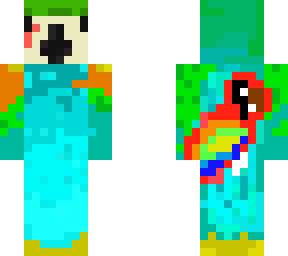 parrotrecolored