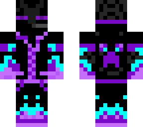 purple gaming enderman