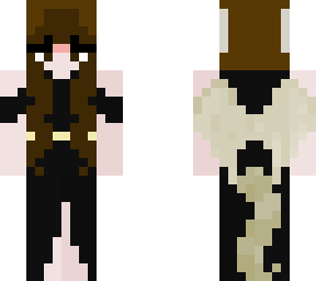 brown hair dragon girl