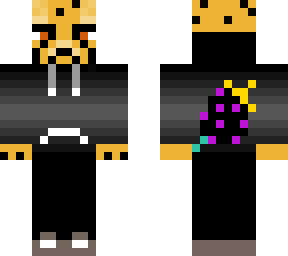 eggwars battler black gray gradient cheetah