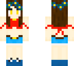 girl with dark brown hair