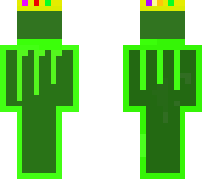 green neon outline