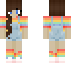 rainbow girl