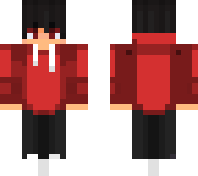 red hoodie boy