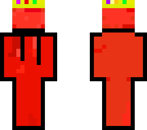 red outline with crown