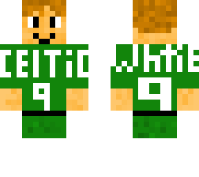 white boston celtics