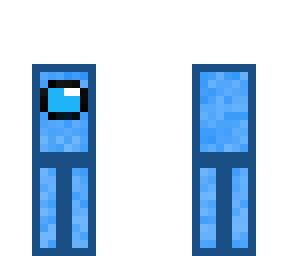 blue amogus...