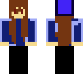 blue girl