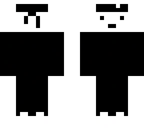 cool white and black