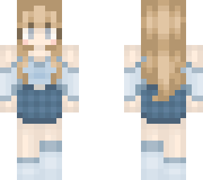 cute blue girllll