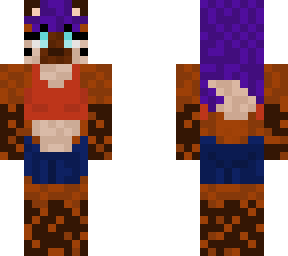 female maned wolf sona : phantom