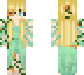 jade v10- overgrown green dress
