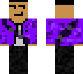 purple man