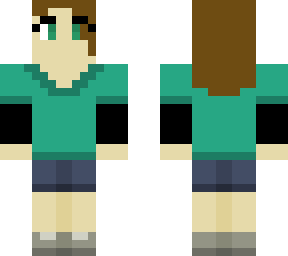 teal girl