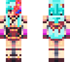 fox girl (base skin from orenband)