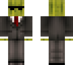 melon in suit