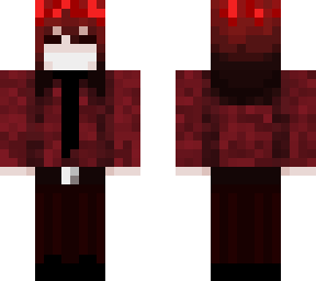 red-dressed character