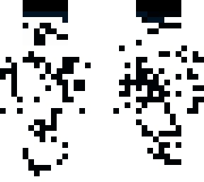 weird glitch skin