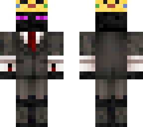 (new 2) gamermc3454 tuxedo enderman with sleeves and boots