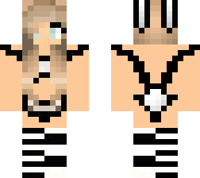 cute playboy bunny girl skin remake
