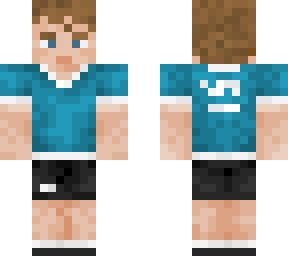 cyan sports uniform -j