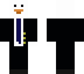 duck in a suit