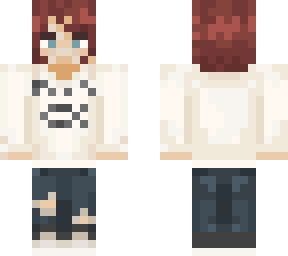 Kurt Cobain, Red Hair Version | Minecraft Skin