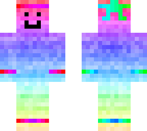 rainbow character with headband