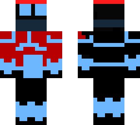 the redblueman