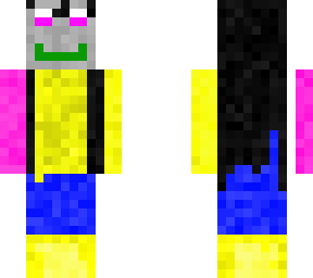 a kinda creepy girl
