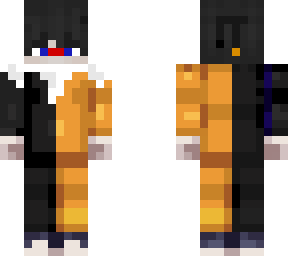 black orange clown